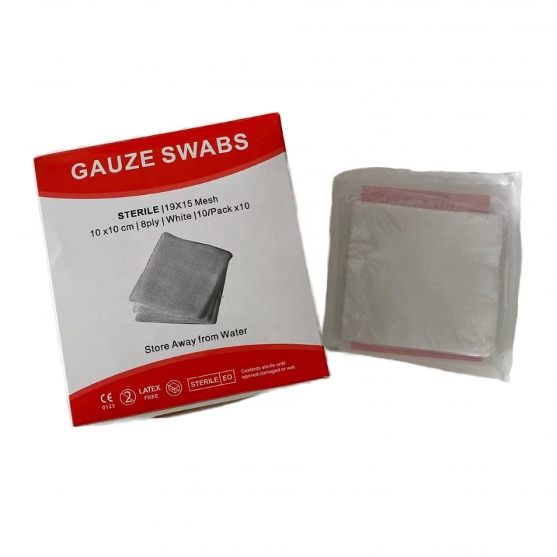 Wholesale Cotton Medical Sterile Gauze Pads For Wounds