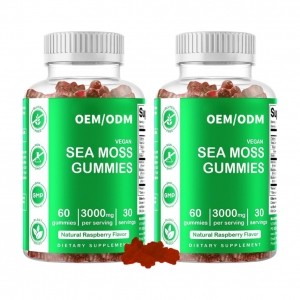 Wholesale Sea Moss Gummy Vegan Vitamin C Supplement for Teenagers and Adults