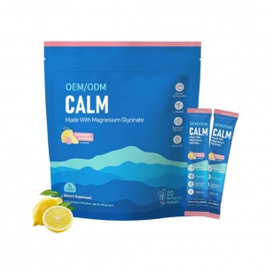 Wholesale Anti-Stress Magnesium Supplement Drink Mix Powder For Stress Relief Vitamins Calming Effect